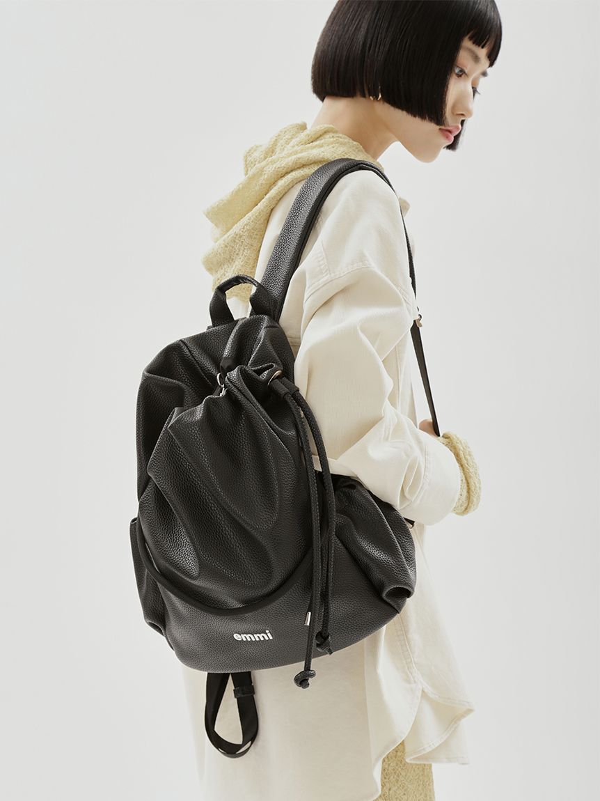 emmi atelier「emmiロゴ2wayバックパック」|リュック|