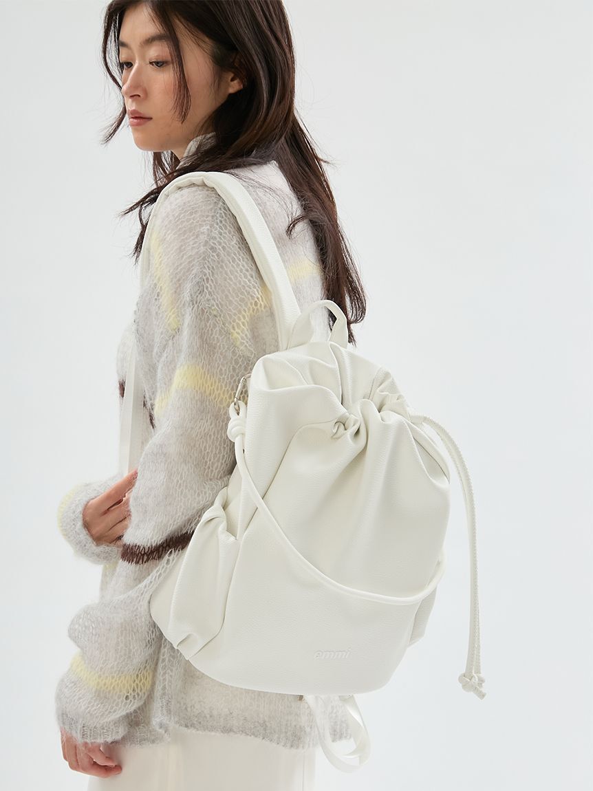 emmi atelier「emmiロゴ2wayバックパック」|リュック|