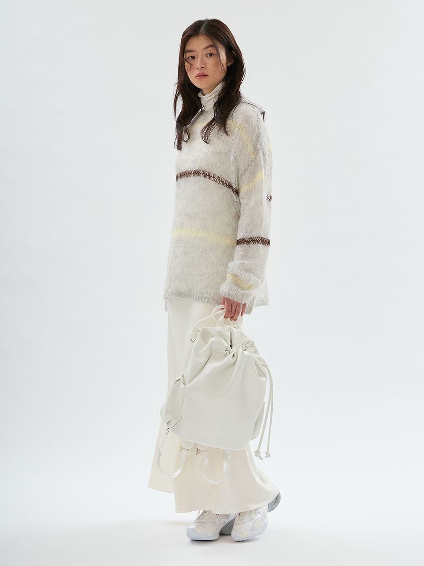 emmi atelier「emmiロゴ2wayバックパック」|リュック|