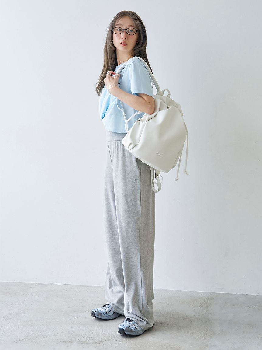 emmi atelier「emmiロゴ2wayバックパック」|リュック|