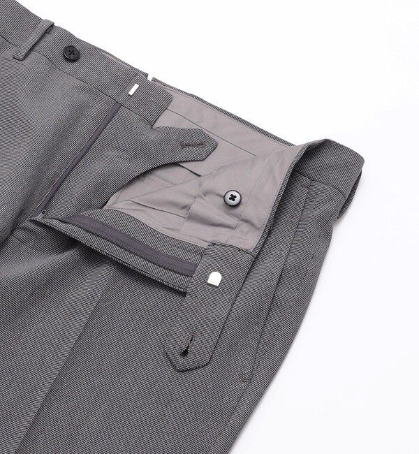 MACKINTOSH PHILOSOPHY「トロッター トラウザーズ＃055 マイクロ千鳥」|スラックス|