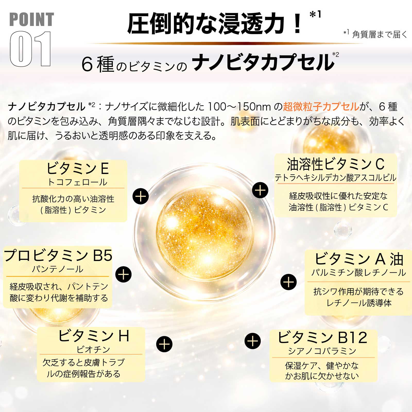  「Winnow ウィノウナノコアVCクリーム 本体/しっとりと広がり、すっとなじむ/無香料 (50g)」|美容液・オイル・クリーム|