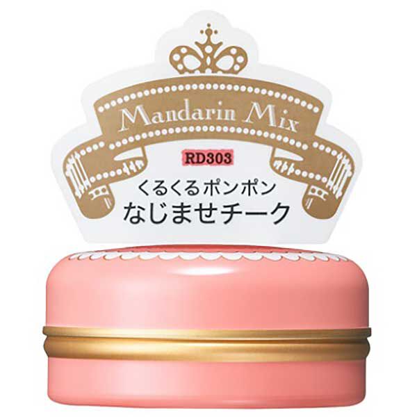 マジョリカ?マジョルカ「マジョリカ マジョルカ パフ・デ・チーク(フラワーハーモニー) RD303(マンダリン) (5.8g)」|チーク|