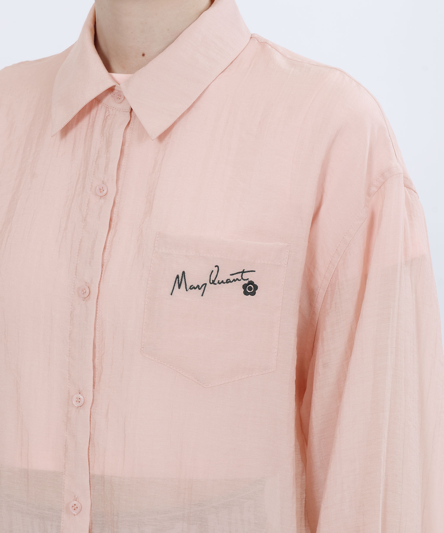 MARY QUANT「シアーUVシャツ ブラウス」|シャツ・ブラウス|