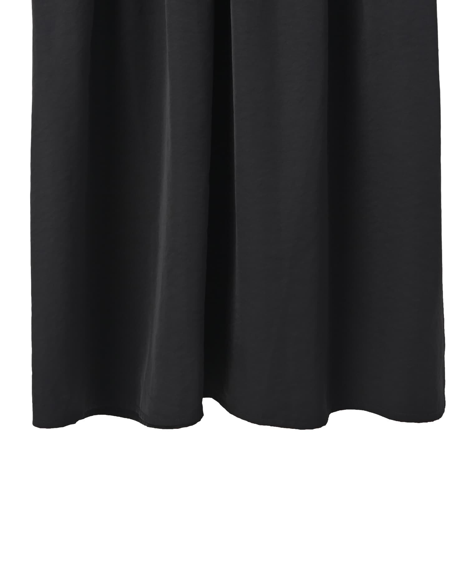 STYLE DELI「【BLK001】さらっと落ち感カットソーワンピース」|ワンピース|