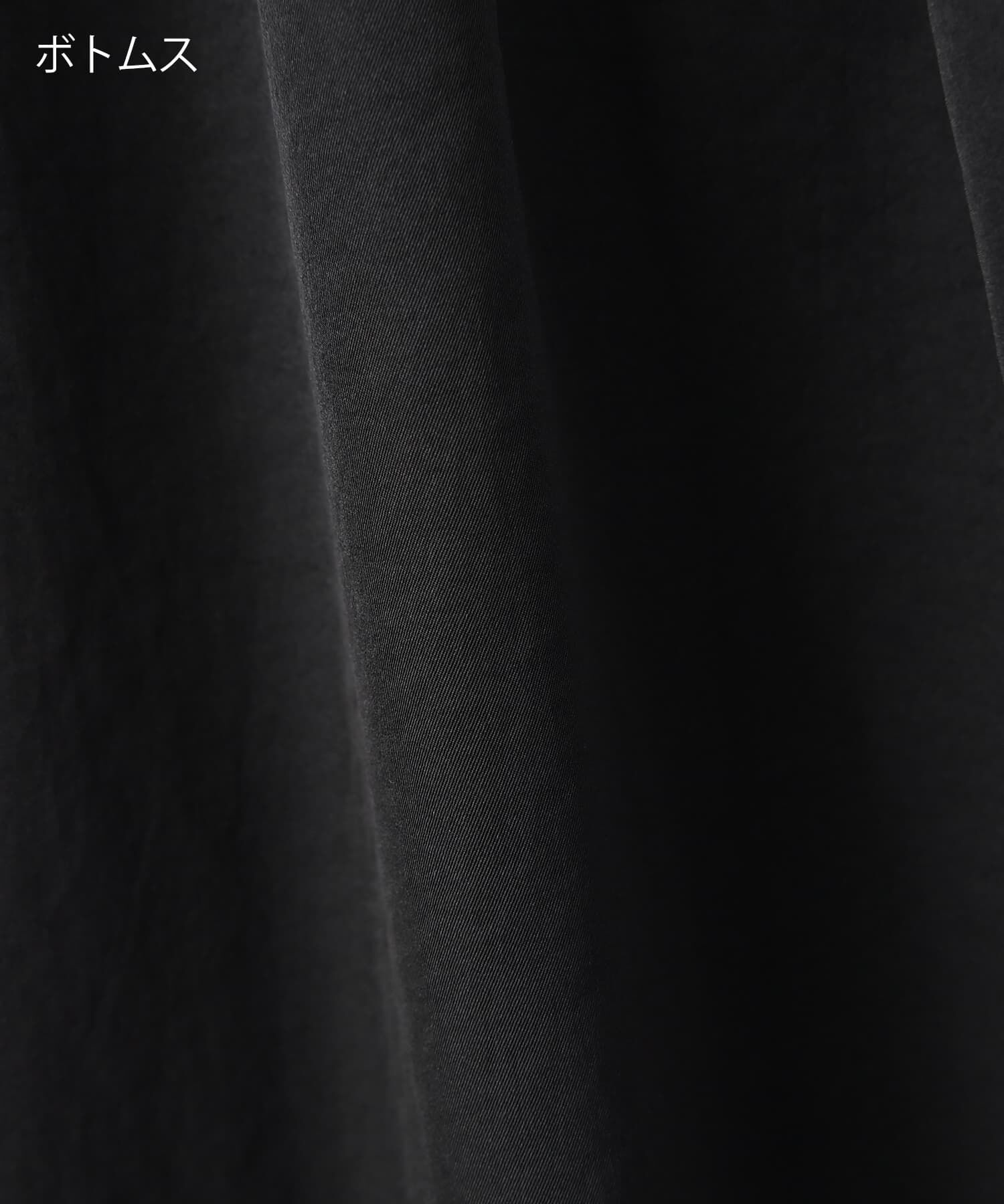 STYLE DELI「【BLK001】さらっと落ち感カットソーワンピース」|ワンピース|