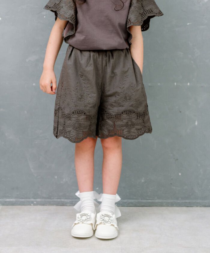 BACKYARD FAMILY「Rora ショートパンツ キッズ 通販 ローラ カラハナ パンツ ハーフパンツ キュロットパンツ」|その他|