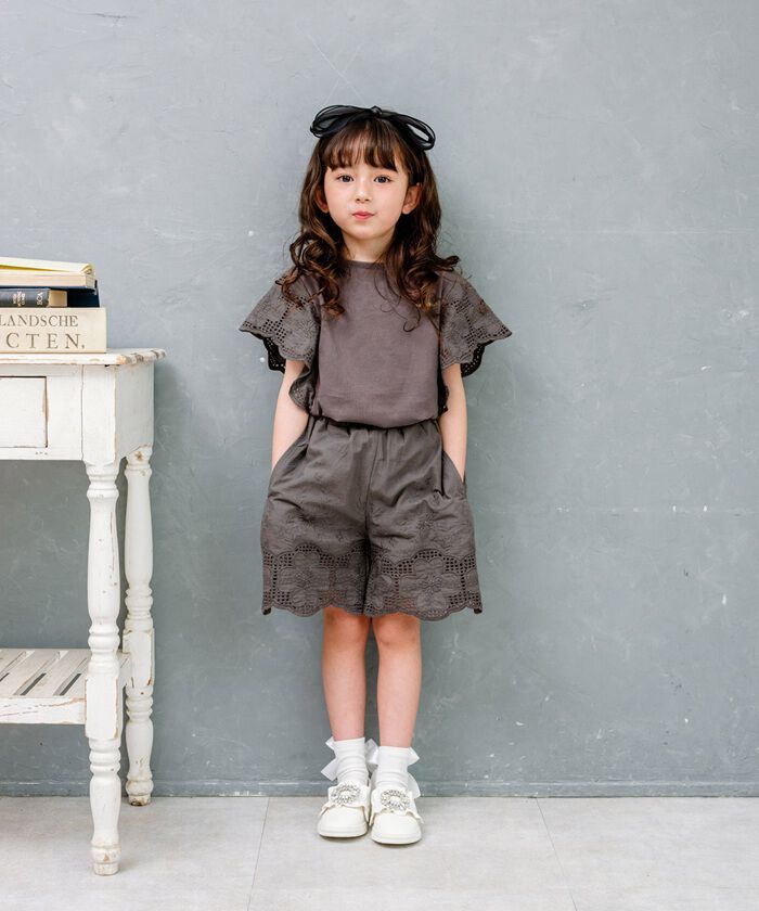 BACKYARD FAMILY「Rora ショートパンツ キッズ 通販 ローラ カラハナ パンツ ハーフパンツ キュロットパンツ」|その他|