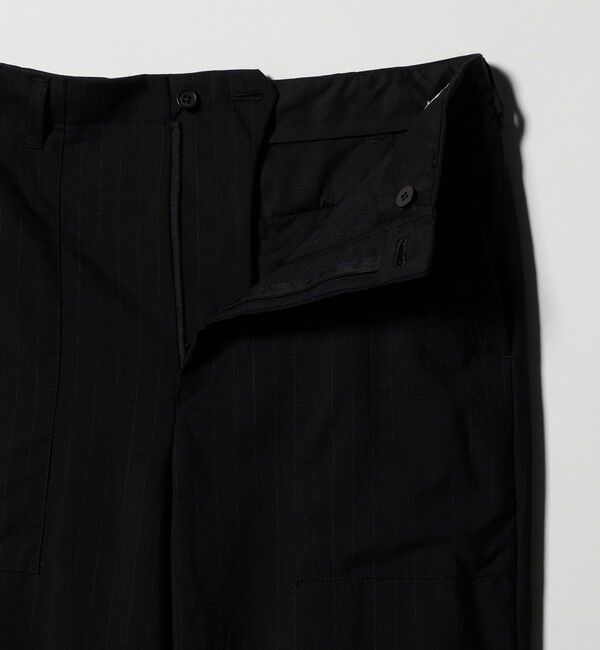 UNITED ARROWS「＜District＞ウォッシュド トロピカルウール ベイカー スラックス」|スラックス|