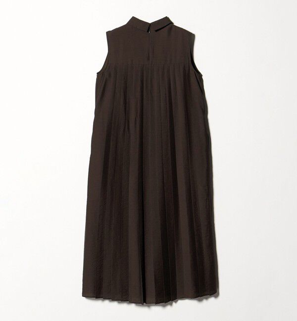 UNITED ARROWS green label relaxing「エリツキ プリーツ ノースリーブ ワンピース」|ワンピース|