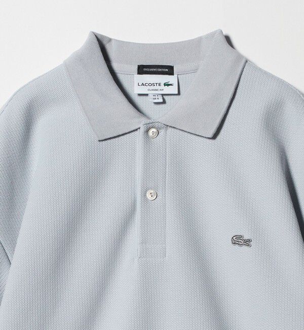 LACOSTE for BEAUTY&YOUTH＞ワントーン ポロシャツ（BEAUTY&YOUTH