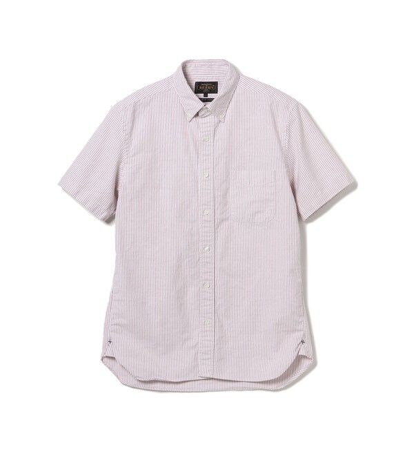 BEAMS PLUS「B.D. Short Sleeve Candy Stripe」|シャツ・ブラウス|