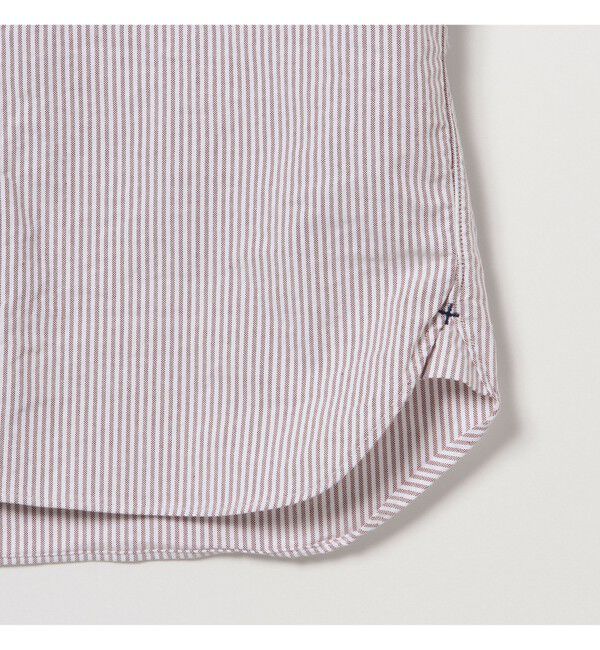 BEAMS PLUS「B.D. Short Sleeve Candy Stripe」|シャツ・ブラウス|