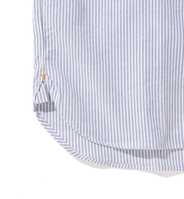 BEAMS PLUS「B.D. Short Sleeve Candy Stripe」|シャツ・ブラウス|