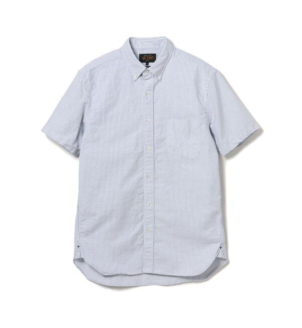 BEAMS PLUS「B.D. Short Sleeve Candy Stripe」|シャツ・ブラウス|