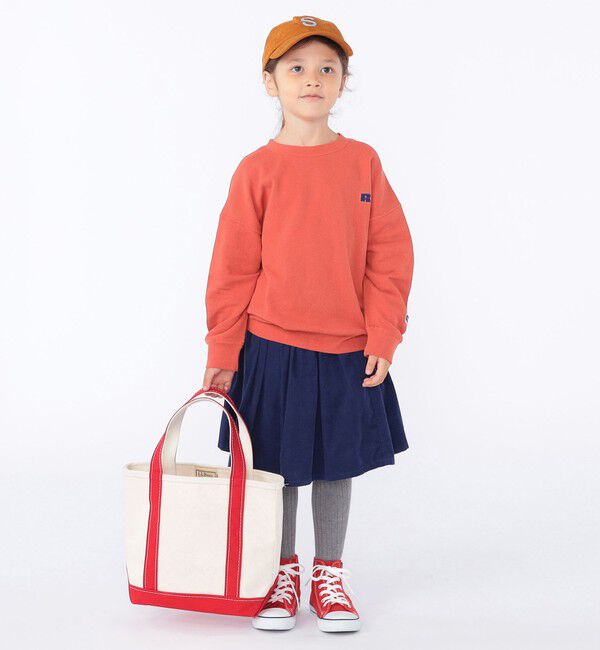 SHIPS KIDS「SHIPS KIDS:100～130cm / コーデュロイ スカート」|フレア|