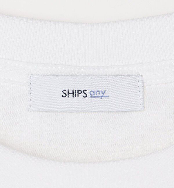 SHIPS any「SHIPS any: SNOOPY コラボ 75th グラフィック プリント Tシャツ(ロンT)◆」|Tシャツ・カットソー|