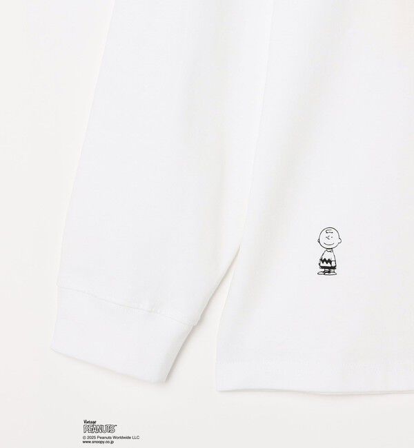SHIPS any「SHIPS any: SNOOPY コラボ 75th グラフィック プリント Tシャツ(ロンT)◆」|Tシャツ・カットソー|
