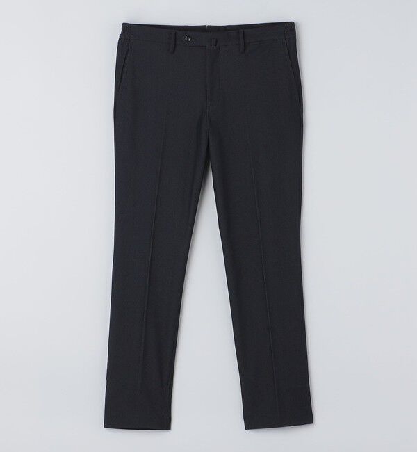SHIPS「SHIPS:〈FUNCTION〉ジャージー 2WAY サイド シャーリング スラックス」|スラックス|