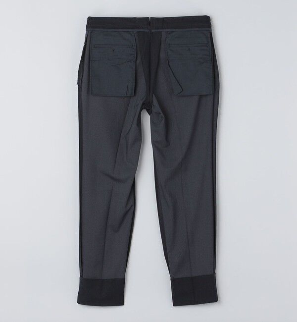 SHIPS「SHIPS:〈FUNCTION〉ジャージー 2WAY サイド シャーリング スラックス」|スラックス|