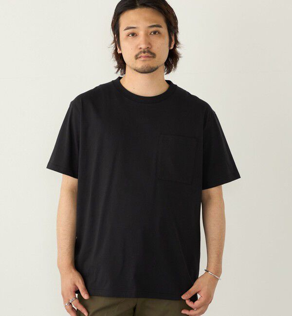 SHIPS Colors 「SHIPS Colors:〈吸水速乾・接触冷感・遮熱〉マルチファンクション ポケット Tシャツ◆」|Tシャツ・カットソー|