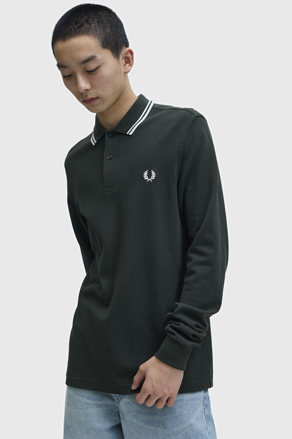 FRED PERRY 「The Fred Perry Shirt M3636／フレッドペリーポロシャツ M3636」|ポロシャツ|NIGHTGREEN