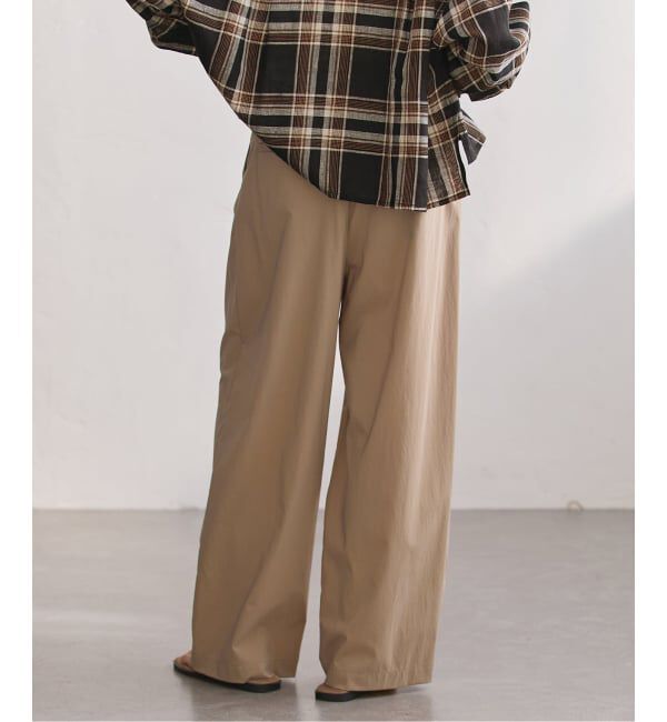 journal standard L'essage「《追加/撥水/UVカット/手洗い可》WATER REPELLENT/UVカットパンツ」|スラックス|