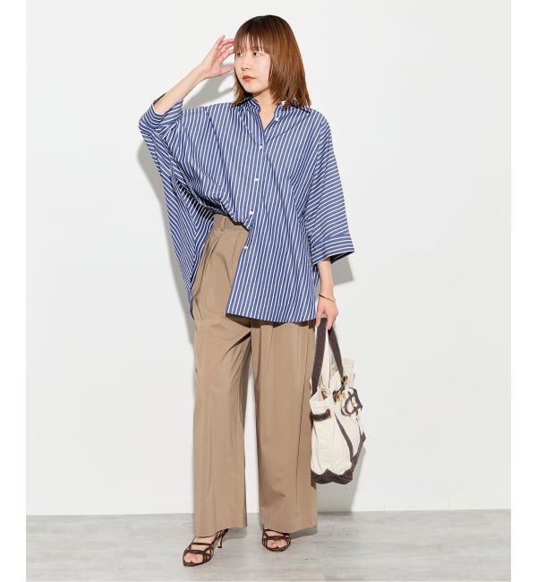 journal standard L'essage「《追加/撥水/UVカット/手洗い可》WATER REPELLENT/UVカットパンツ」|スラックス|