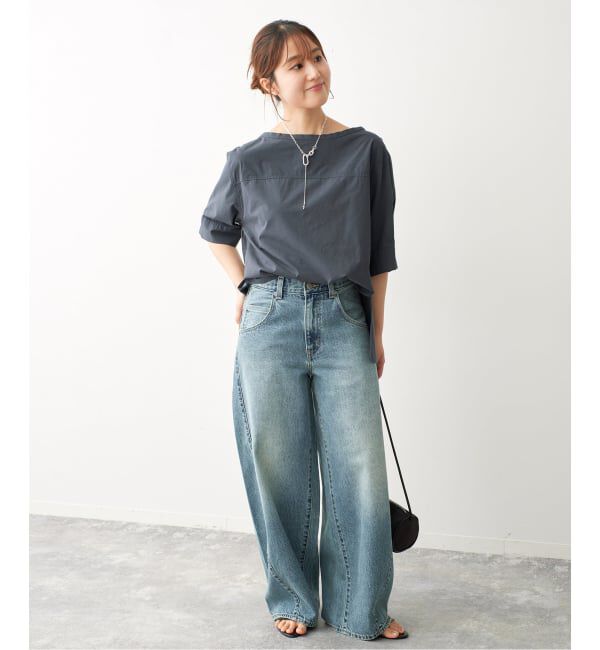 Spick and Span「スタンドカラーバックボタンブラウス」|シャツ・ブラウス|