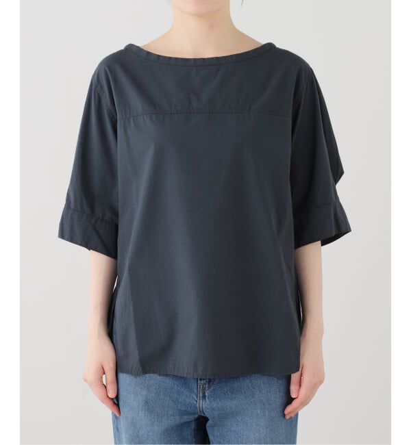 Spick and Span「スタンドカラーバックボタンブラウス」|シャツ・ブラウス|