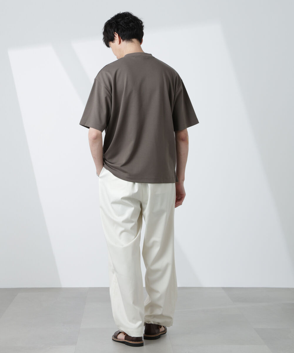 nano･universe「リンクスジャガードコンビTシャツ」|Tシャツ・カットソー|