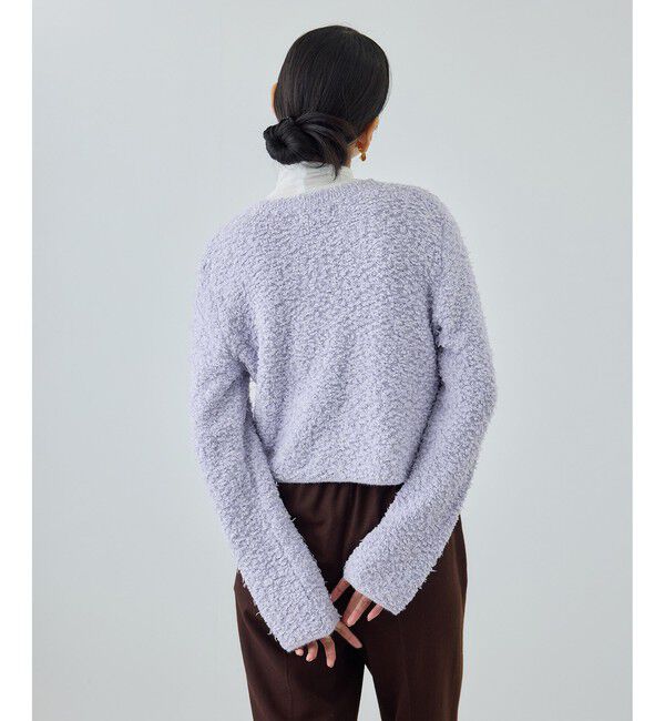 ROPE「【COOHEM(コーヘン)】 COTTON FANCY YARN KNIT CARDIGAN」|カーディガン|