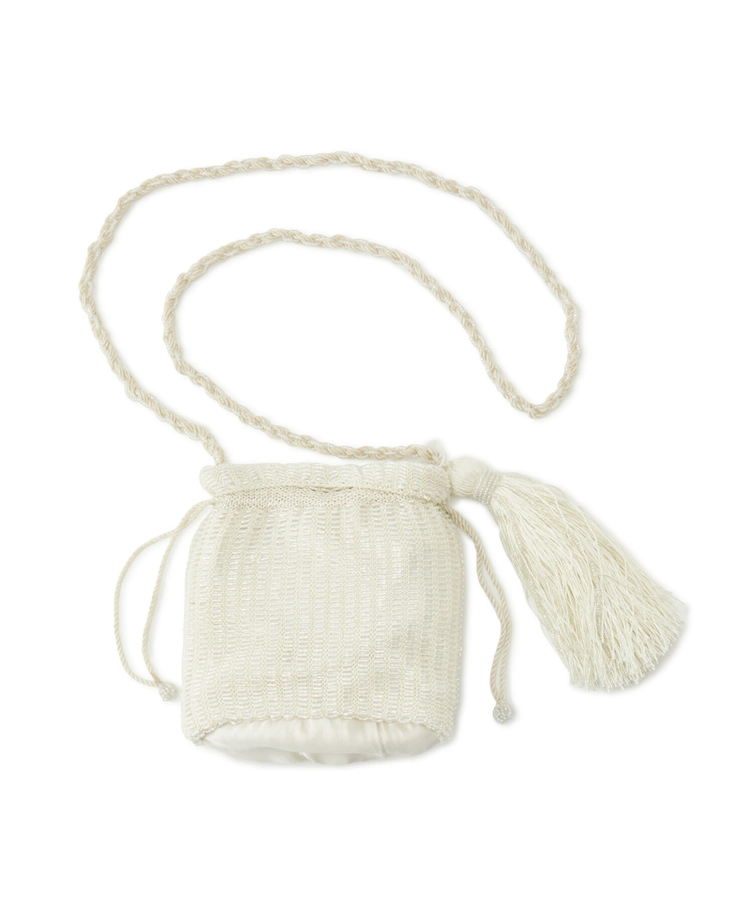 ADAM ET ROPE'「【ANAN'S(アナンズ)】CROCHET CUTDANA POUCH」|ショルダー・メッセンジャー|