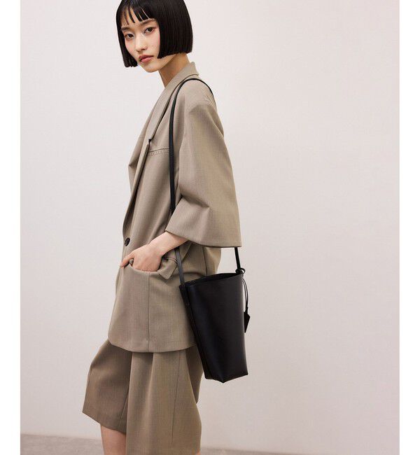 ADAM ET ROPE'「【PFT】Crepe Small Bag」|ショルダー・メッセンジャー|