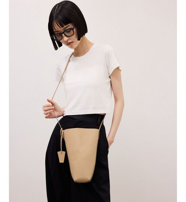 ADAM ET ROPE'「【PFT】Crepe Small Bag」|ショルダー・メッセンジャー|