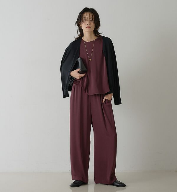 qualite「テンセルウールカシュクールカーディガン【予約】」|カーディガン|