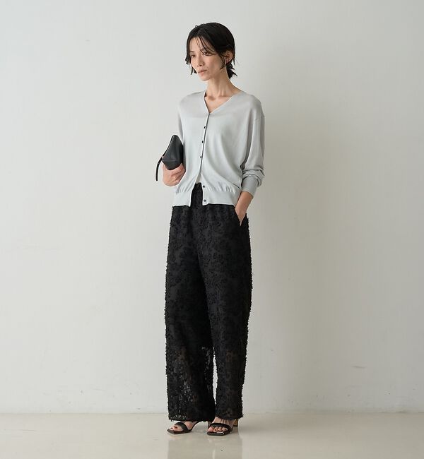 qualite「テンセルウールカシュクールカーディガン【予約】」|カーディガン|