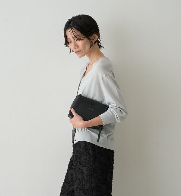 qualite「テンセルウールカシュクールカーディガン【予約】」|カーディガン|
