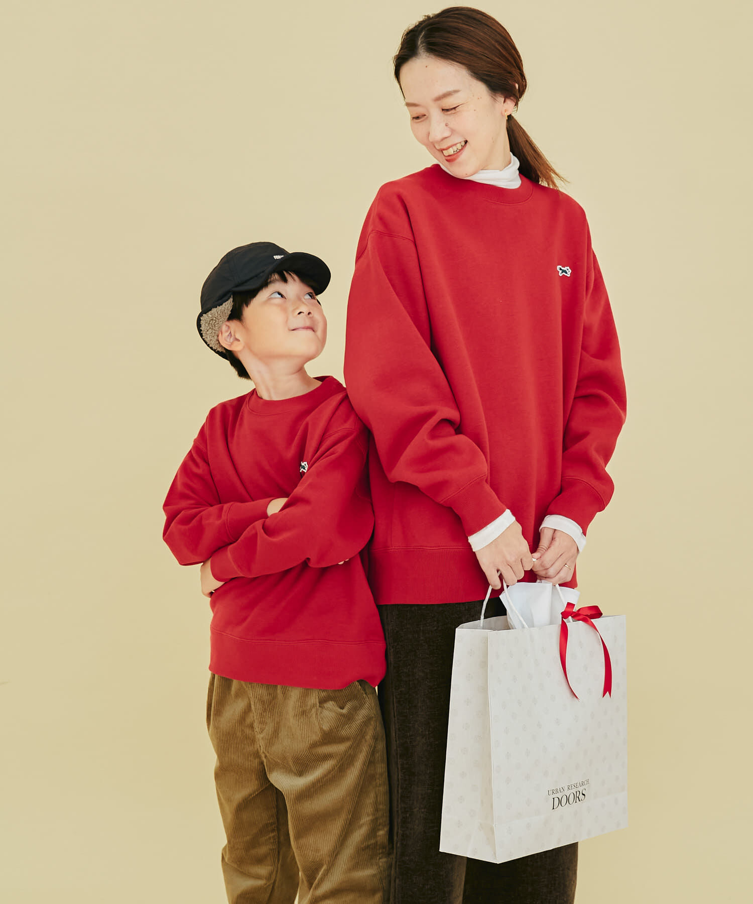 URBAN RESEARCH DOORS「『親子リンク』『別注』PENNEYS&times;DOORS　THE FOX裏毛CNスウェット(KIDS)」|その他|