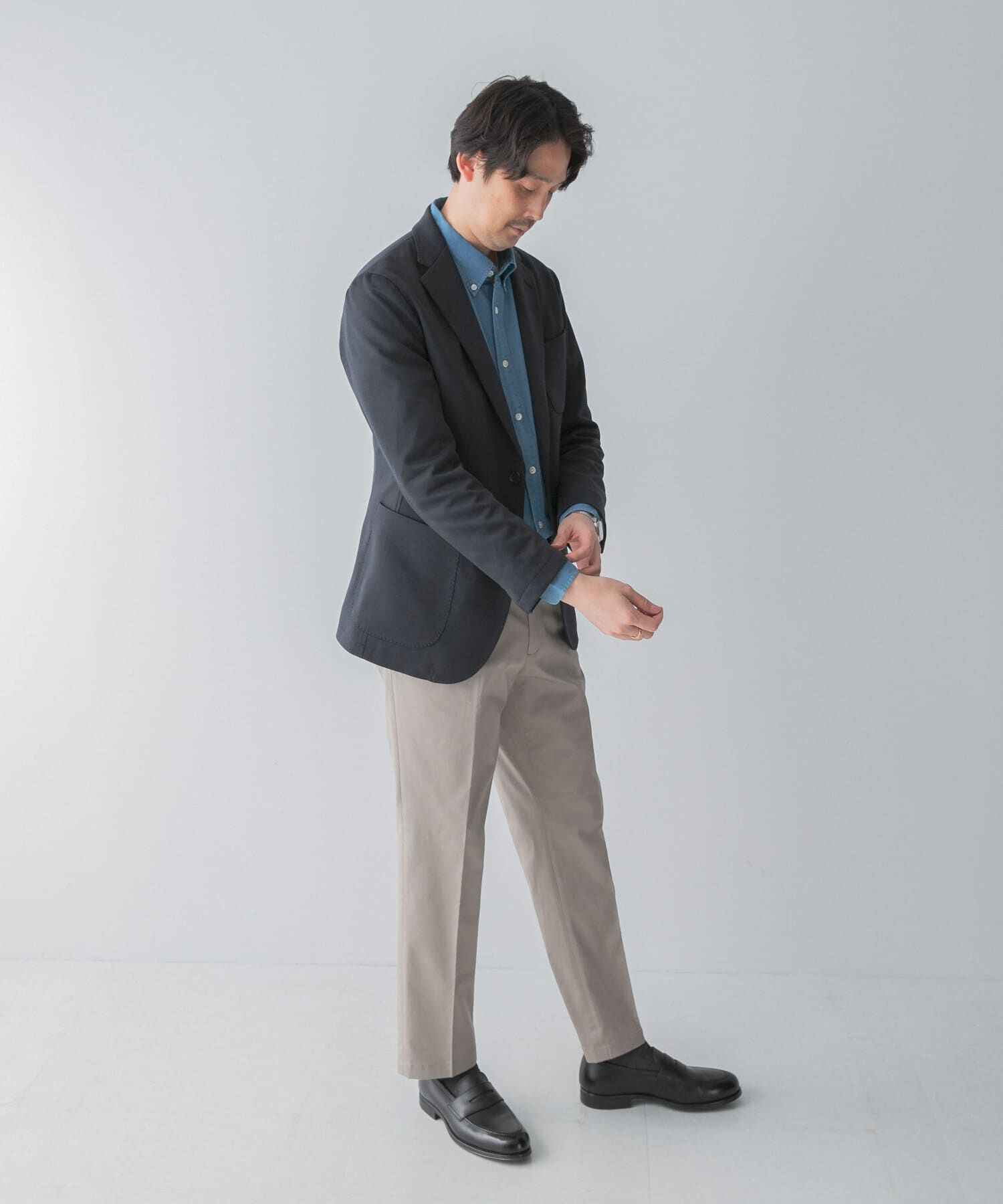 URBAN RESEARCH DOORS「LIFE STYLE TAILOR　ニットジャージジャケット」|その他|