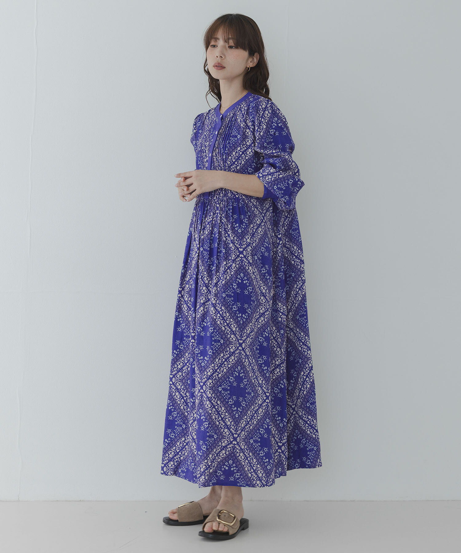 Sonny Label 「パネル柄プリントワンピース」|ワンピース|