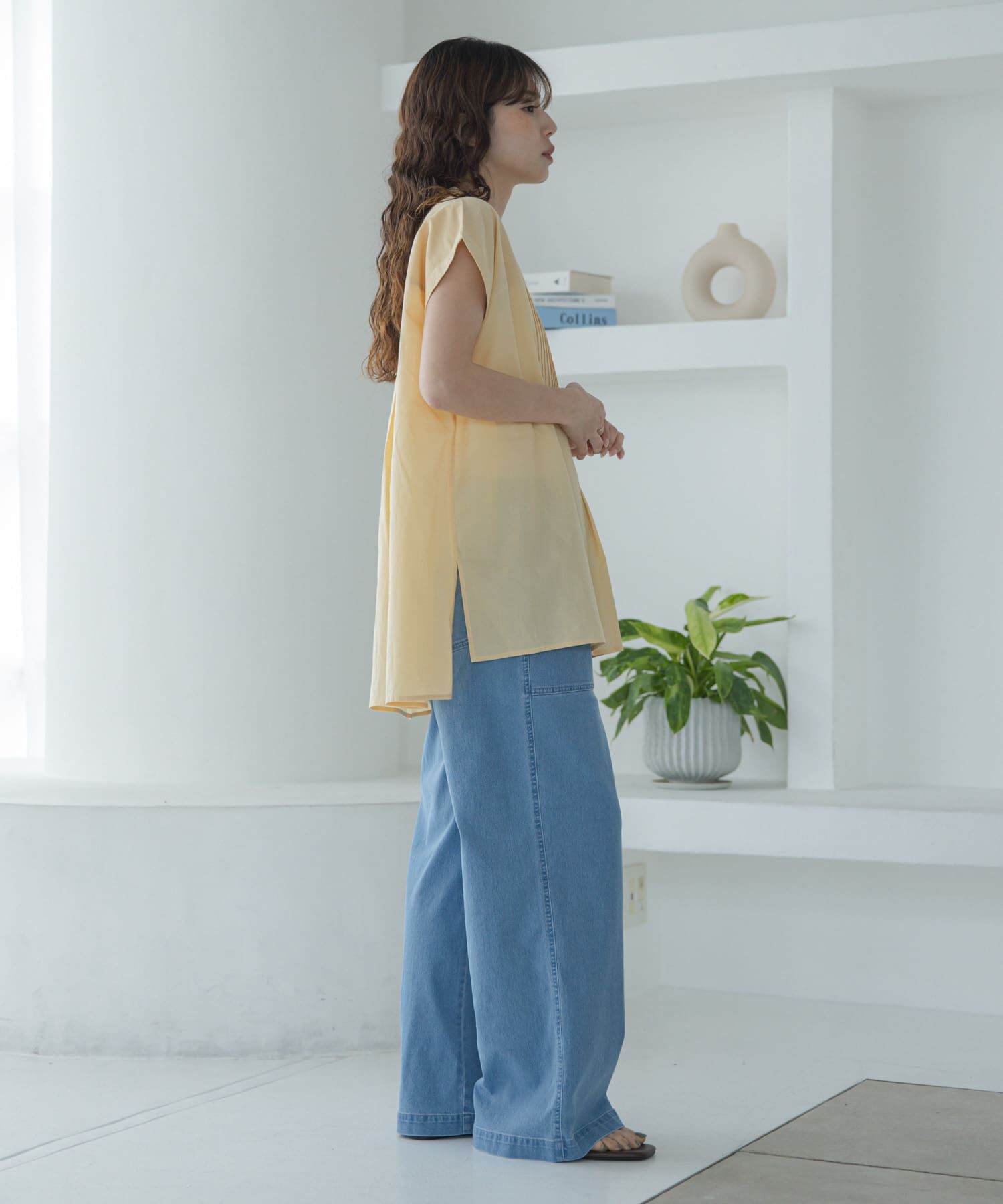 Sonny Label 「エアリーコットンピンタックドレスシャツ」|シャツ・ブラウス|