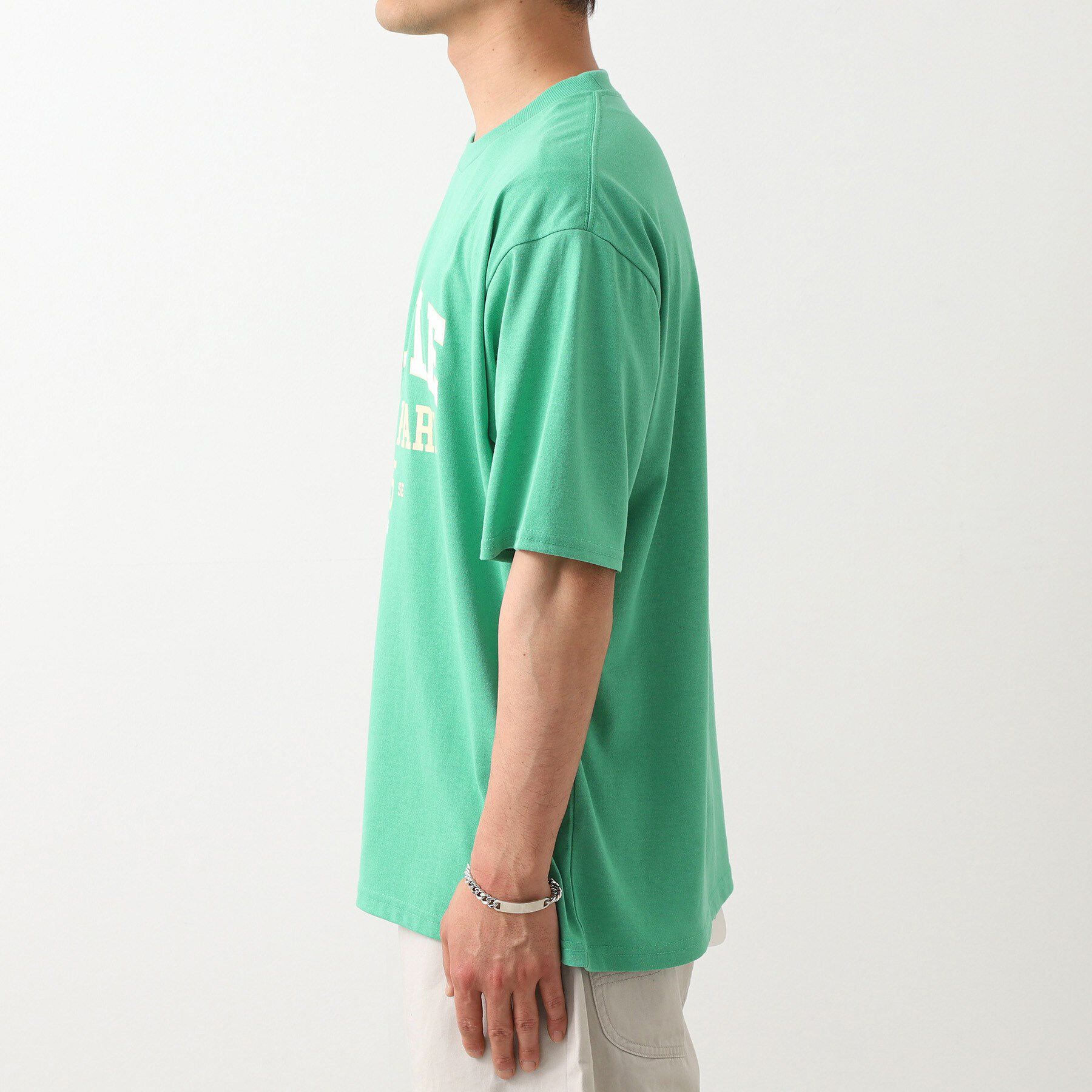 THE SHOP TK「カレッジロゴ半袖Tシャツ /親子リンク/洗濯機OK」|Tシャツ・カットソー|