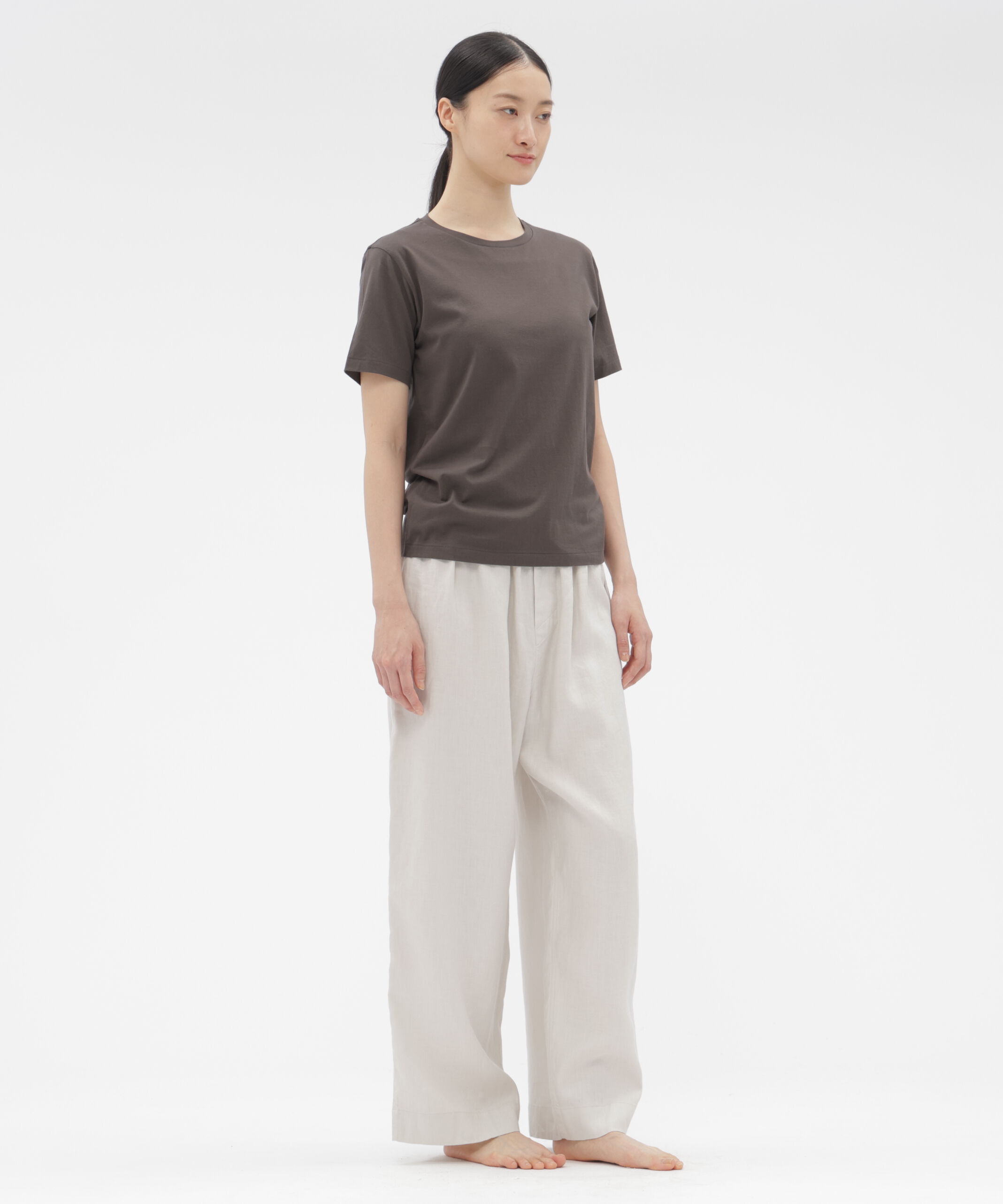 MARGARET HOWELL HOUSEHOLDGOODS「SUPERFINE COTTON JERSEY TOP」|Tシャツ・カットソー|
