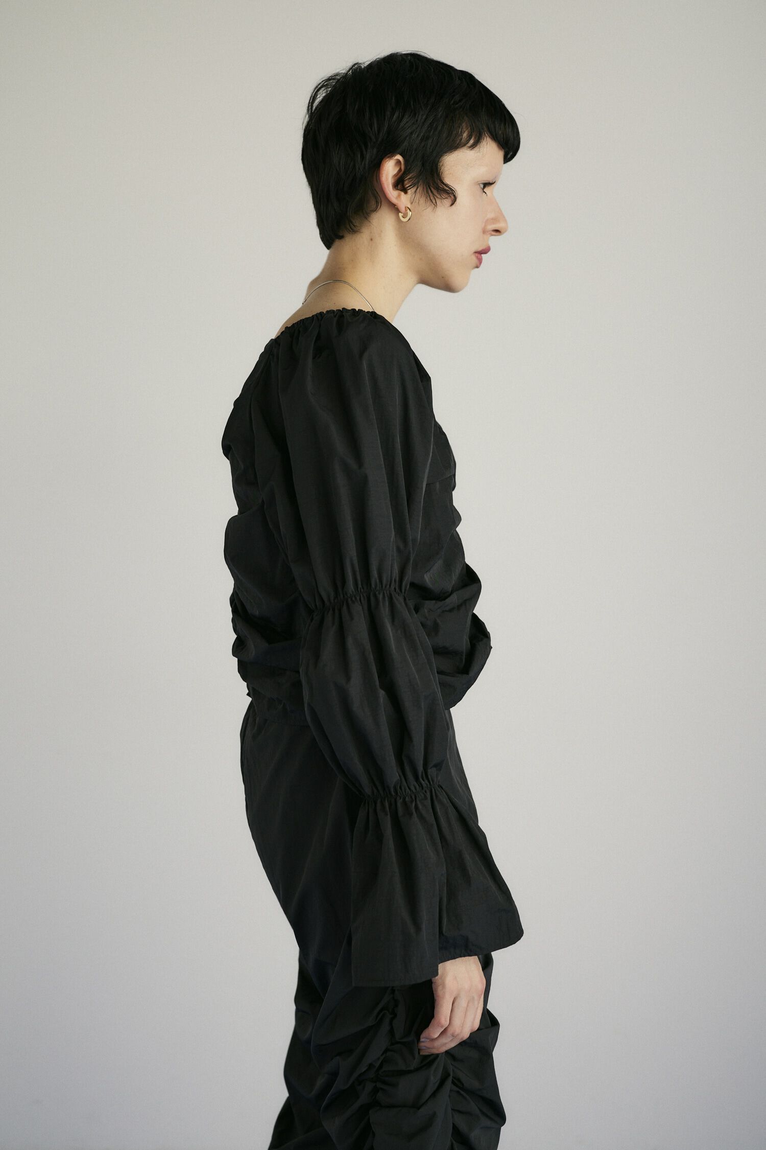 HeRIN.CYE「Puff sleeve tops」|シャツ・ブラウス|
