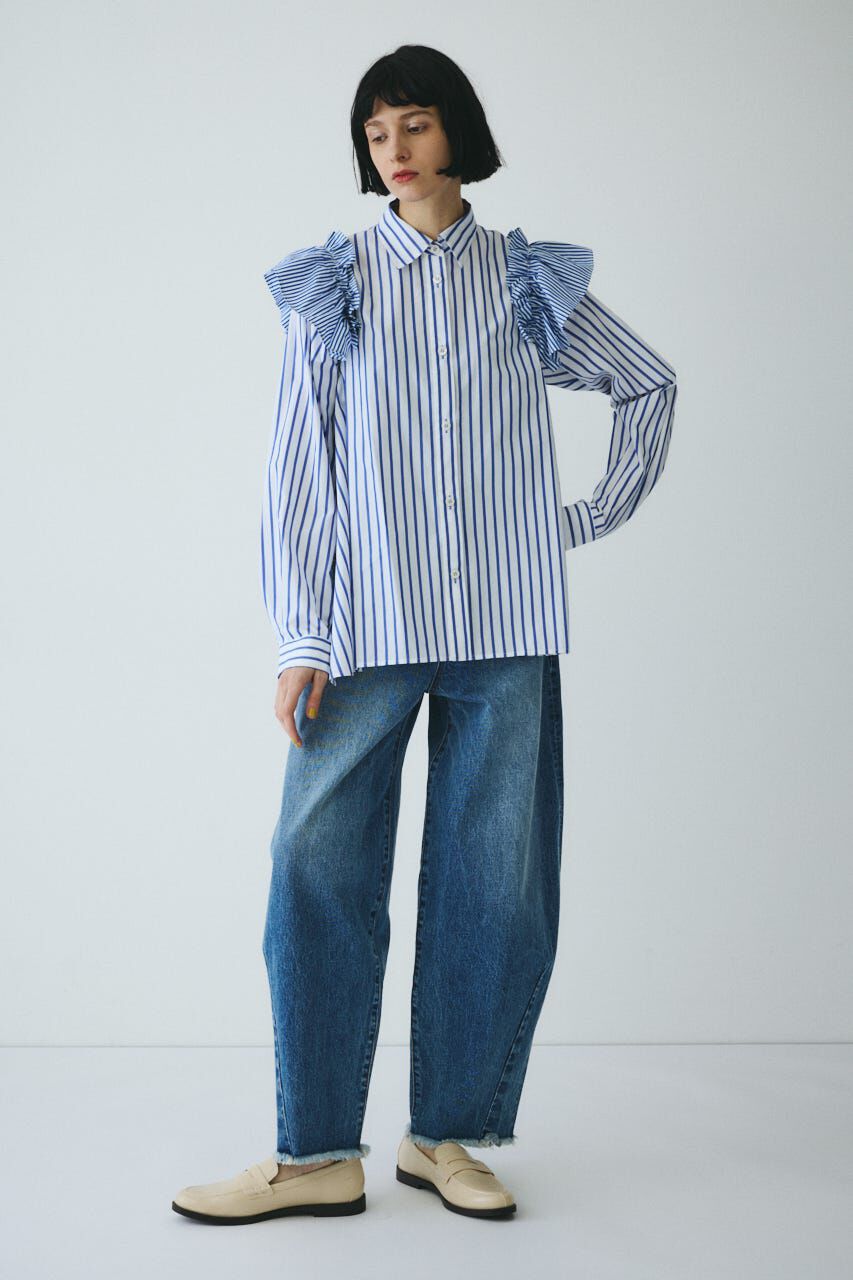 HeRIN.CYE「Frill sleeve shirt」|シャツ・ブラウス|