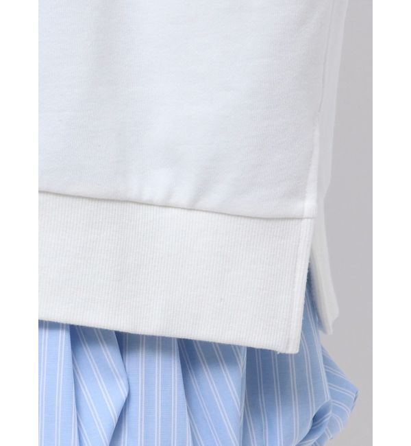 CALNAMUR「クラッシュチェリープリントビッグスウェット」|Tシャツ・カットソー|