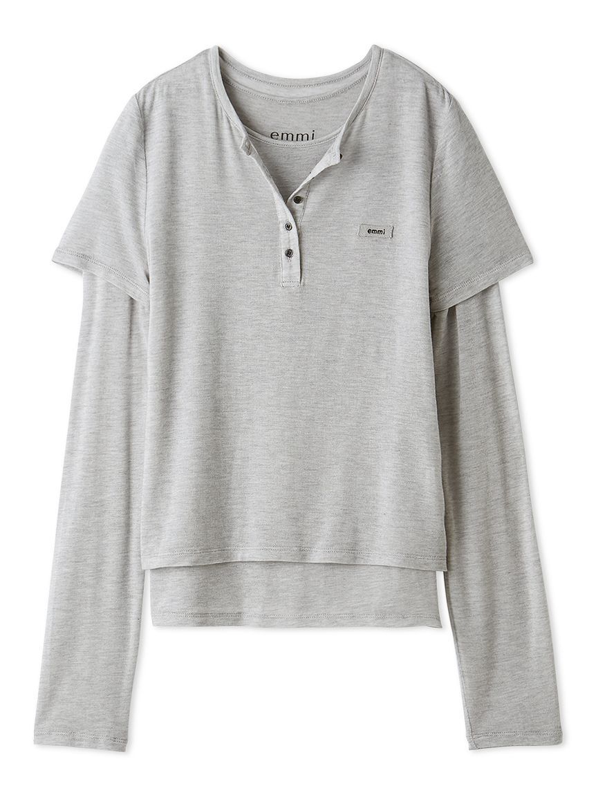 emmi atelier「レイヤードカットソー」|Tシャツ・カットソー|