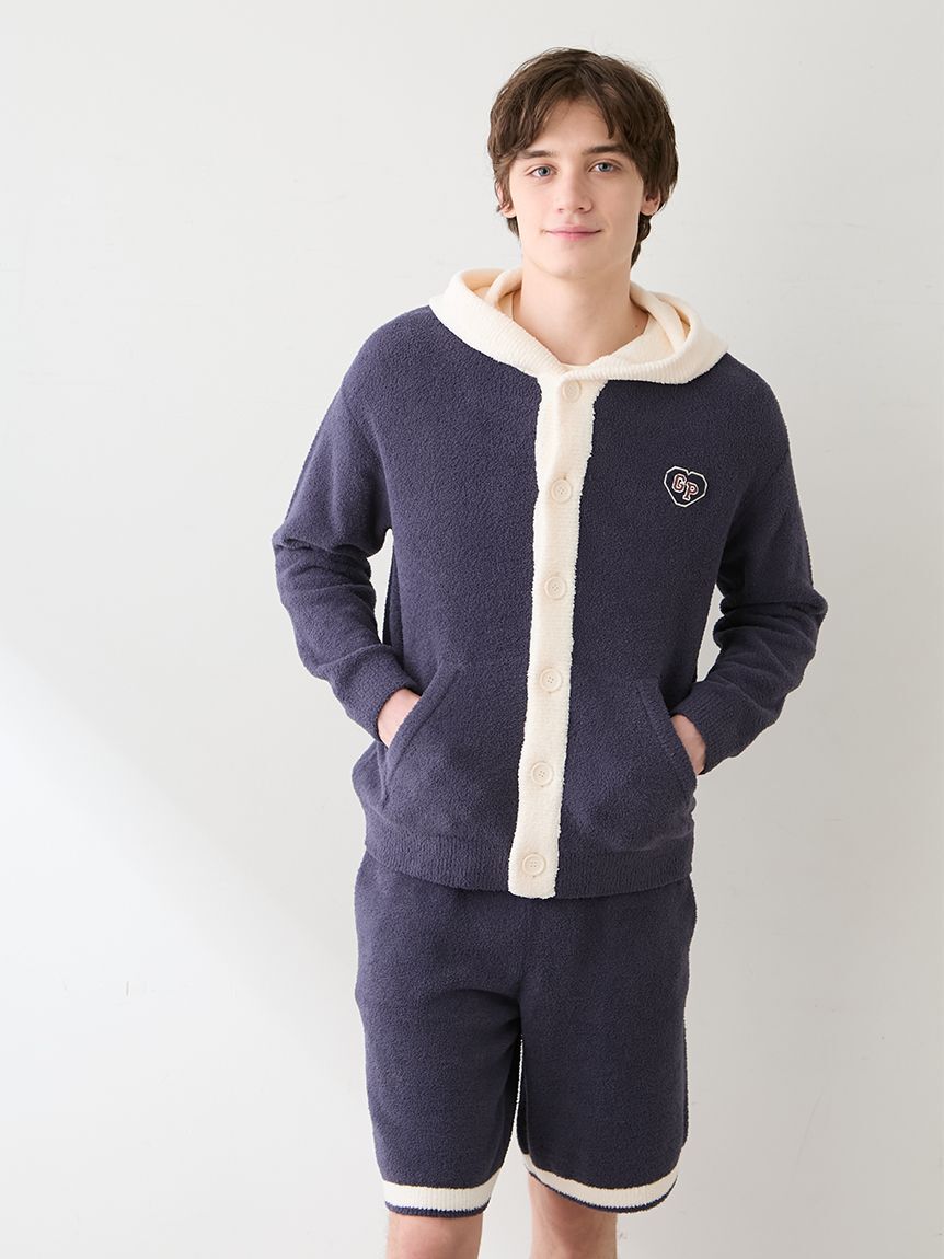 GELATO PIQUE HOMME「【HOMME】エアリーモコカレッジパーカ」|カーディガン|