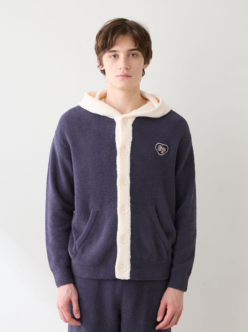 GELATO PIQUE HOMME「【HOMME】エアリーモコカレッジパーカ」|カーディガン|